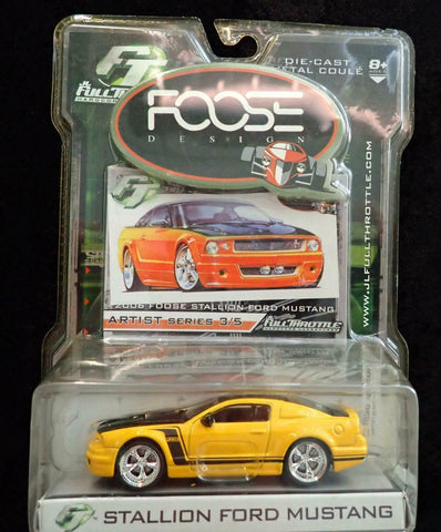 FULLTHROTTLE Foose Design 2006  Foose Stallion Ford Mustang : 1/50 Scale - QURATOR™ Market