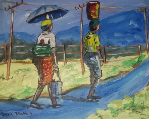 DAXX TFWALA ART - Rural African Travel on Foot - QURATOR™ Market